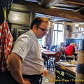 The bartender in action